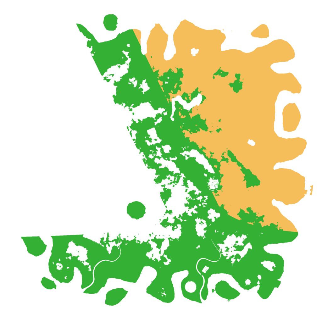 Biome Rust Map: Procedural Map, Size: 5000, Seed: 7645655