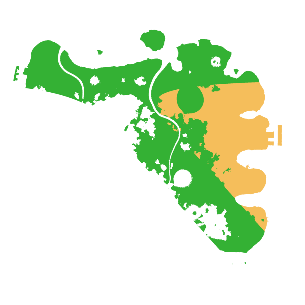 Biome Rust Map: Procedural Map, Size: 3000, Seed: 929711672