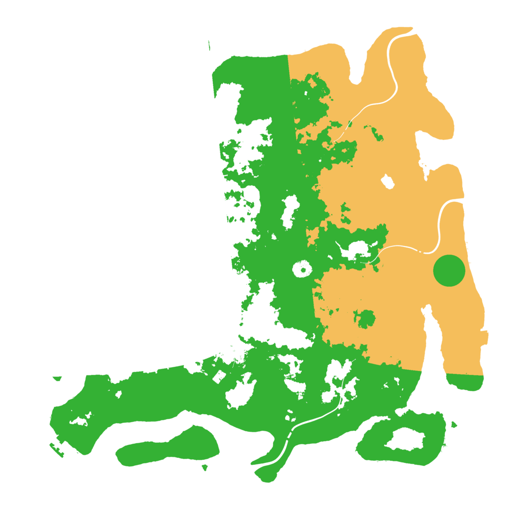 Biome Rust Map: Procedural Map, Size: 4250, Seed: 2111616194