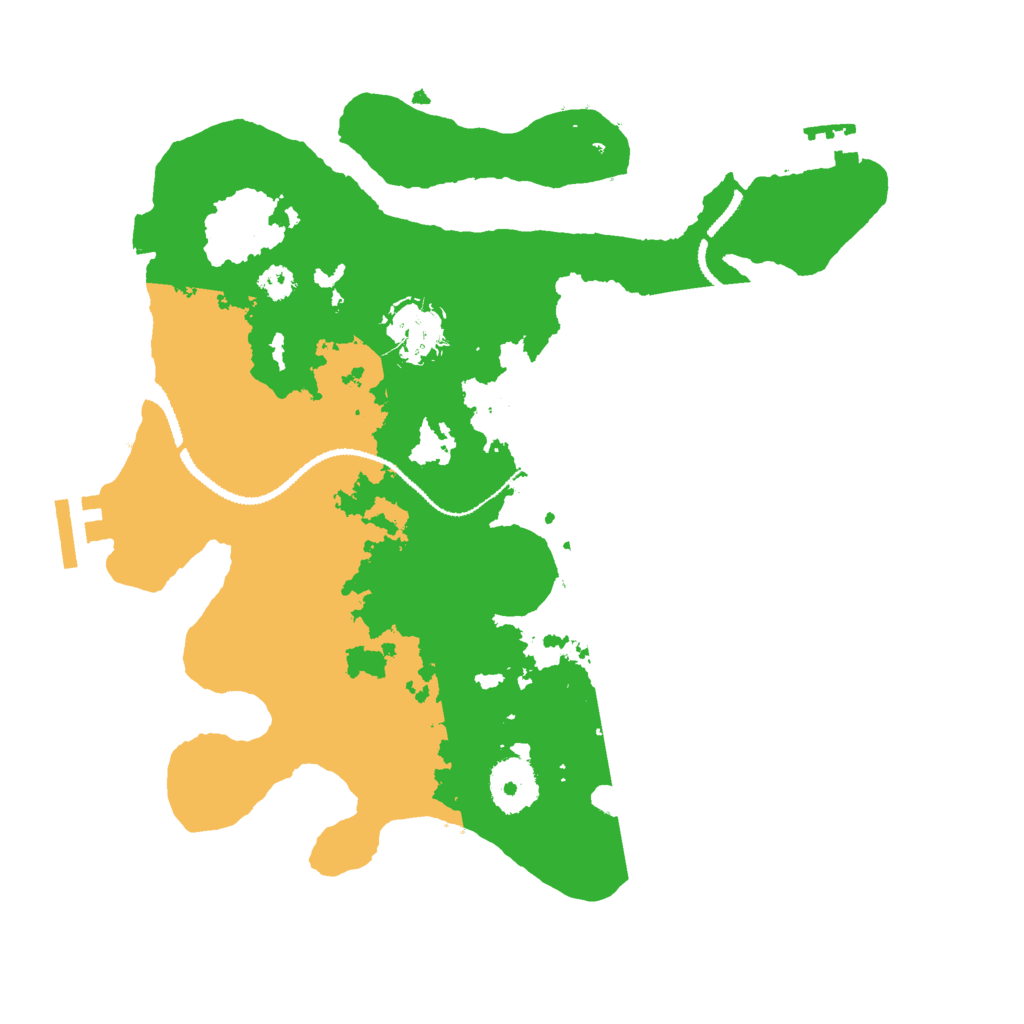 Biome Rust Map: Procedural Map, Size: 3000, Seed: 759199200