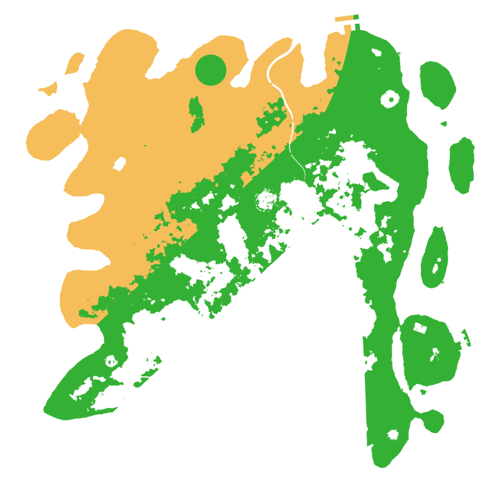 Biome Rust Map: Procedural Map, Size: 4250, Seed: 895858