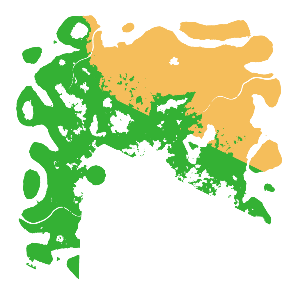 Biome Rust Map: Procedural Map, Size: 4250, Seed: 729643504