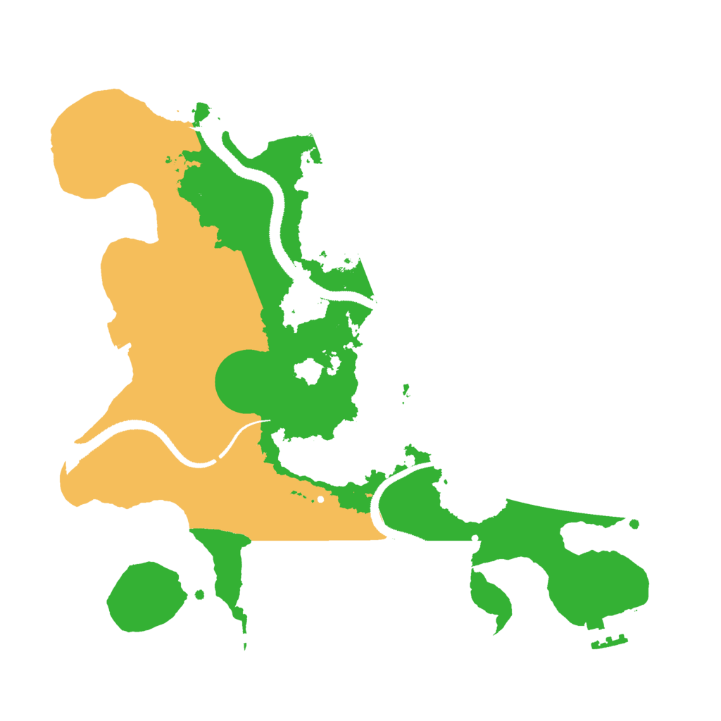 Biome Rust Map: Procedural Map, Size: 3000, Seed: 1401093694