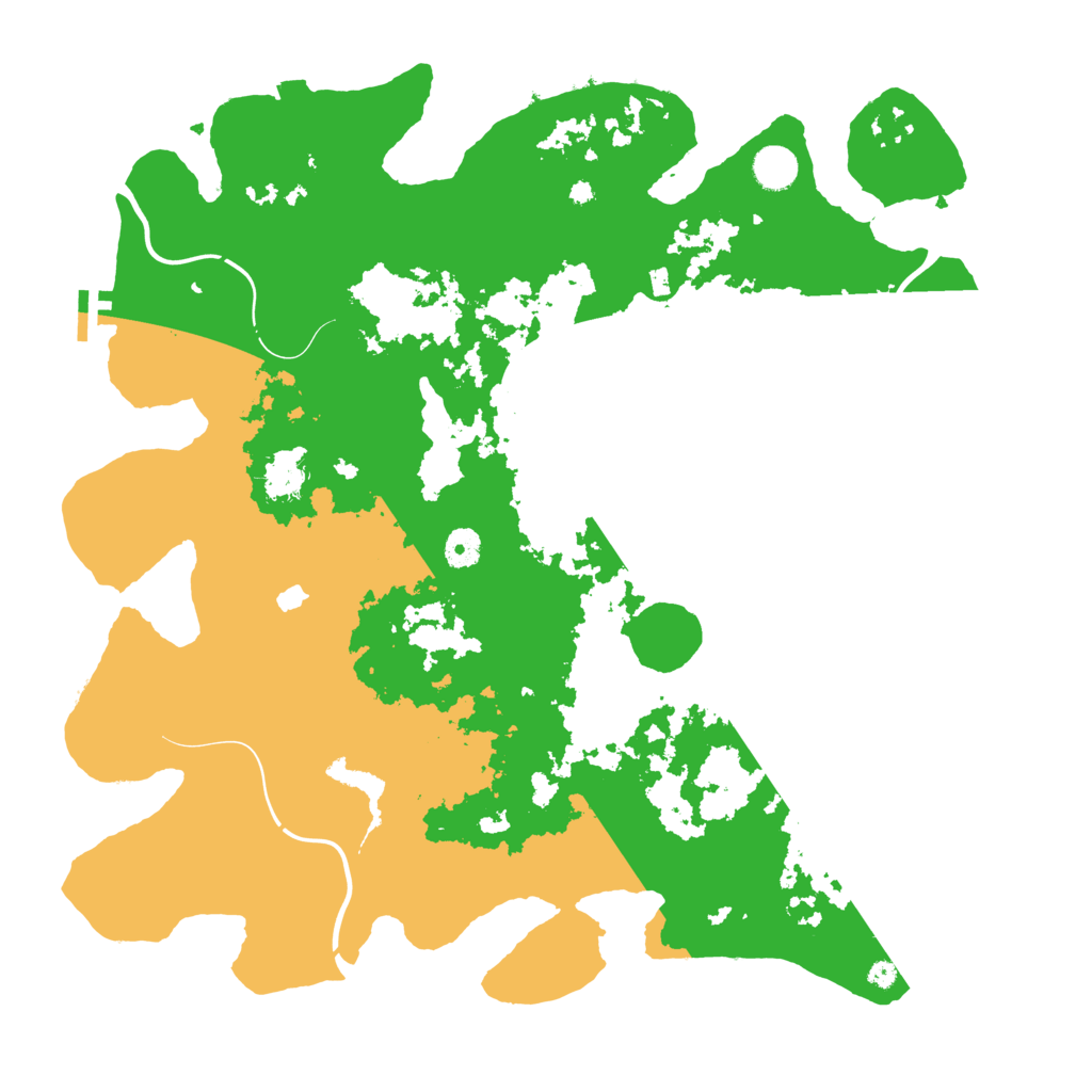 Biome Rust Map: Procedural Map, Size: 4300, Seed: 5873376