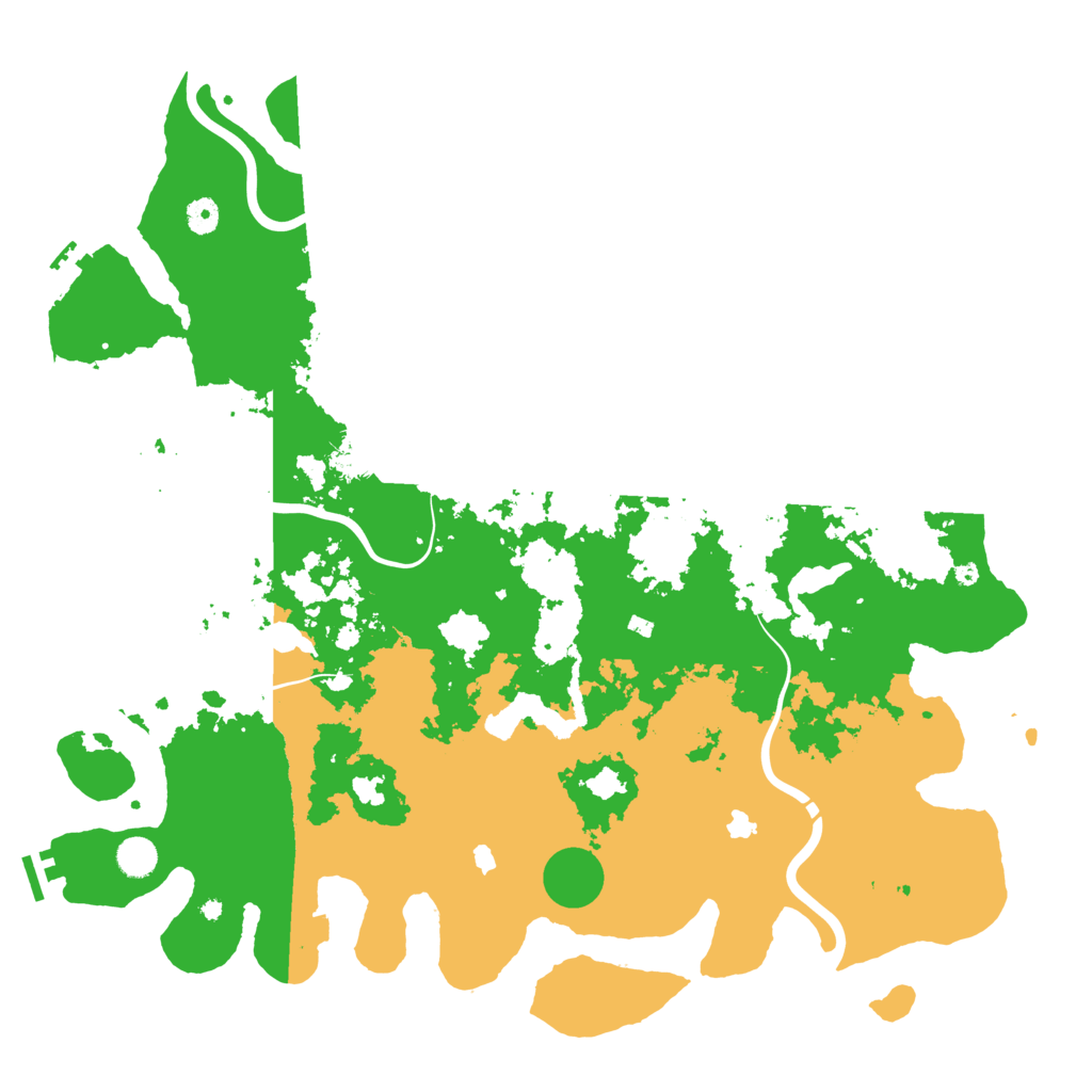 Biome Rust Map: Procedural Map, Size: 4750, Seed: 964629420