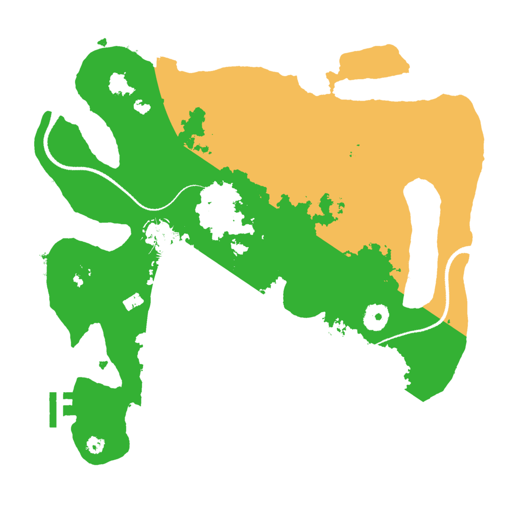 Biome Rust Map: Procedural Map, Size: 3000, Seed: 819720025