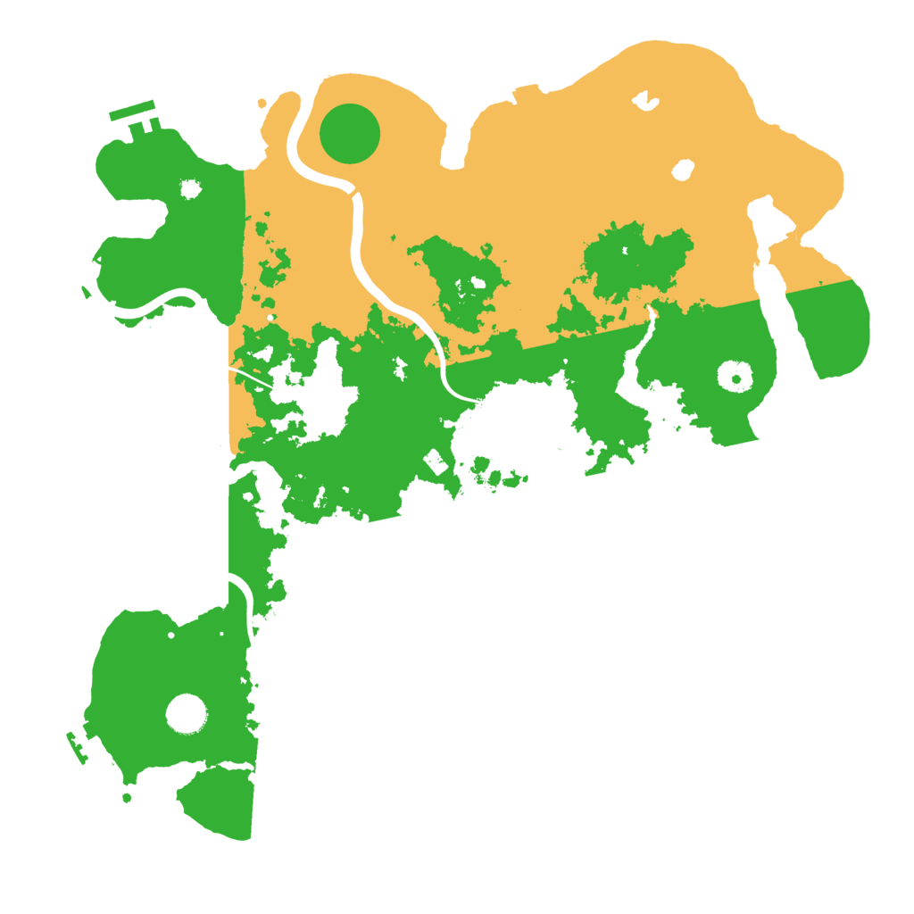 Biome Rust Map: Procedural Map, Size: 4000, Seed: 685595154