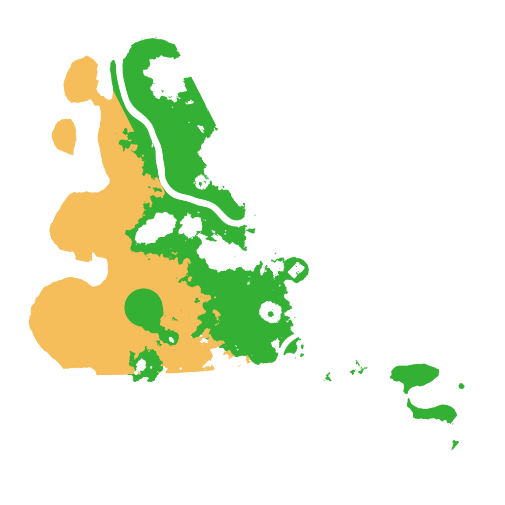 Biome Rust Map: Procedural Map, Size: 3500, Seed: 1668720677