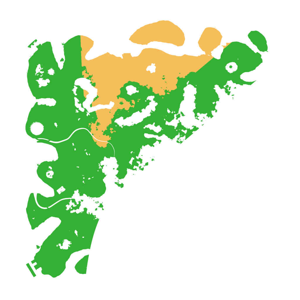 Biome Rust Map: Procedural Map, Size: 4050, Seed: 604673600