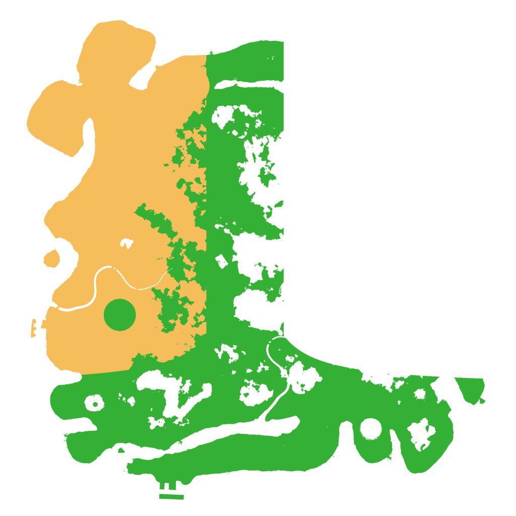 Biome Rust Map: Procedural Map, Size: 4250, Seed: 167952