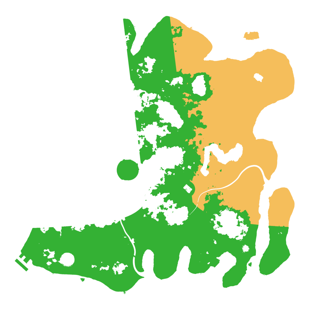 Biome Rust Map: Procedural Map, Size: 4000, Seed: 185437894
