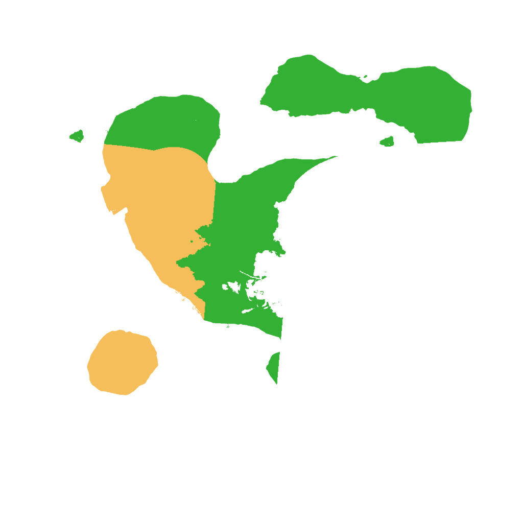 Biome Rust Map: Procedural Map, Size: 2000, Seed: 1609230870