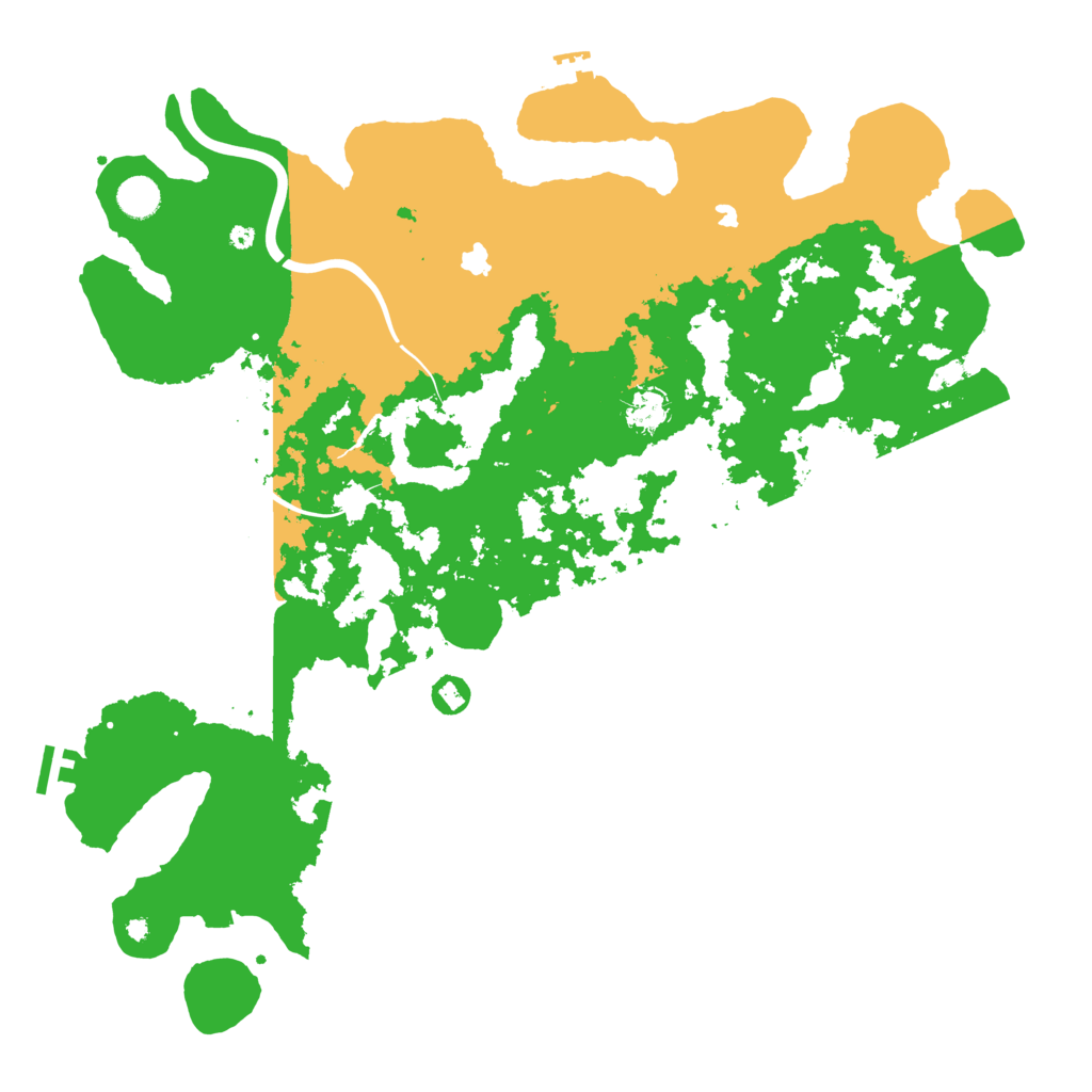 Biome Rust Map: Procedural Map, Size: 4500, Seed: 1965853963