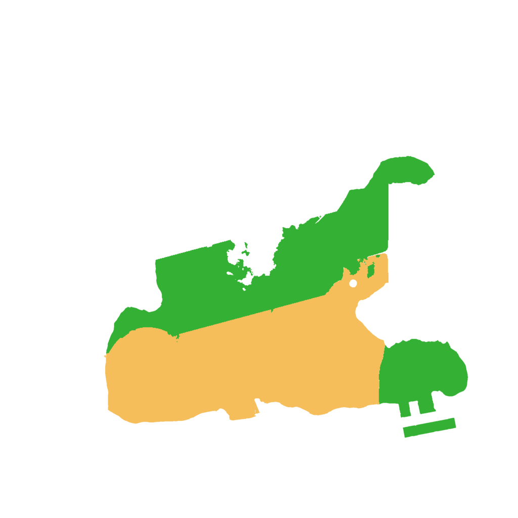 Biome Rust Map: Procedural Map, Size: 2000, Seed: 1957757010