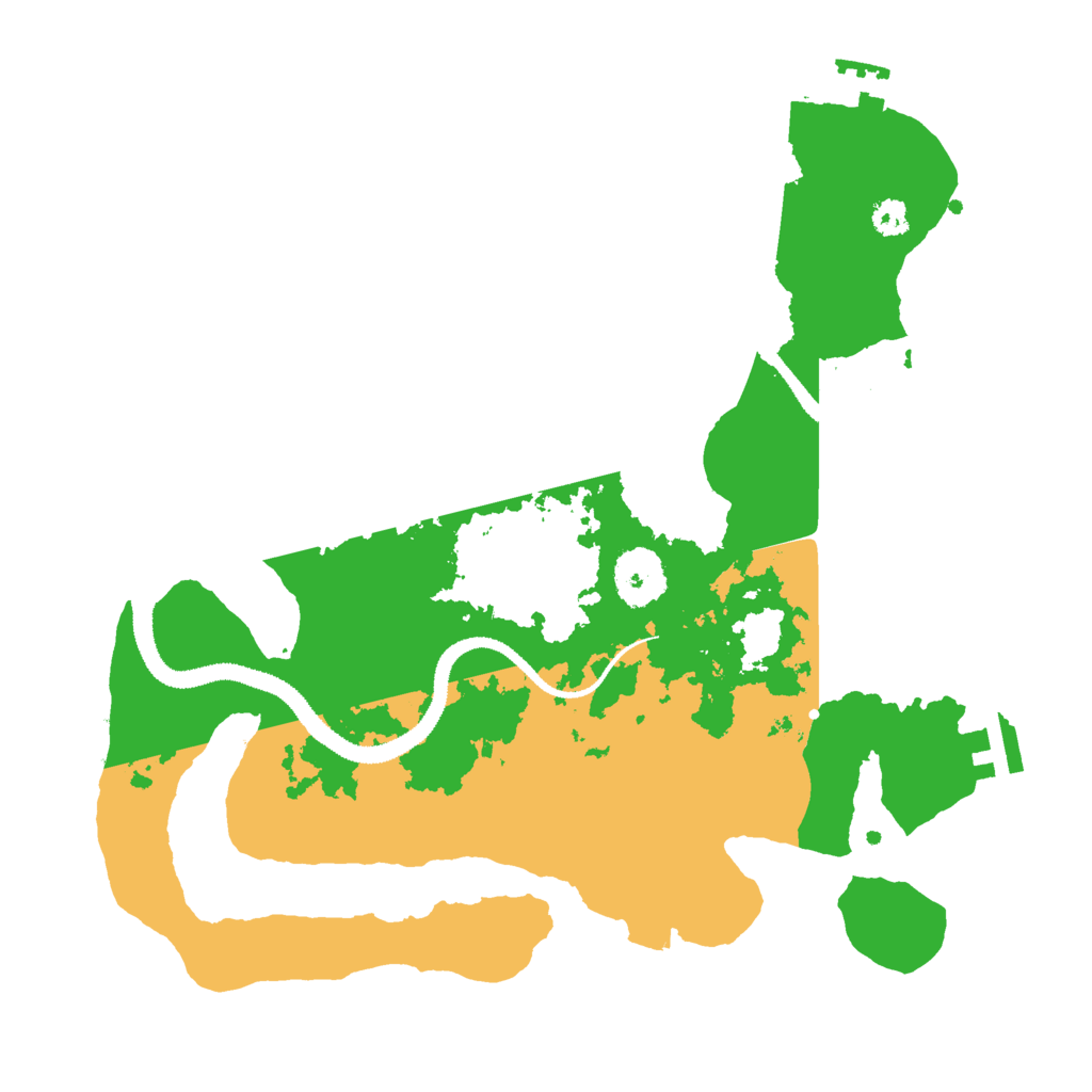Biome Rust Map: Procedural Map, Size: 3000, Seed: 1148534247