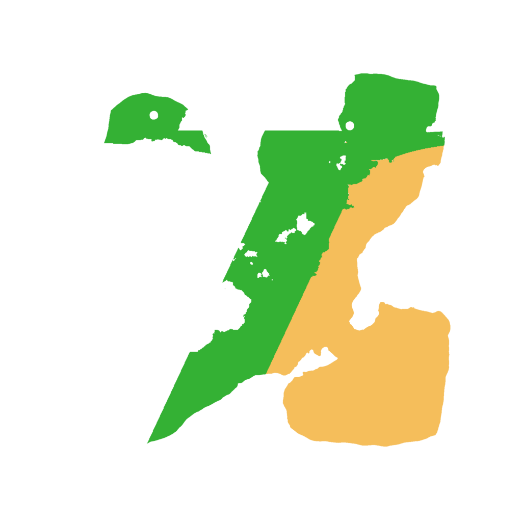 Biome Rust Map: Procedural Map, Size: 1800, Seed: 5250