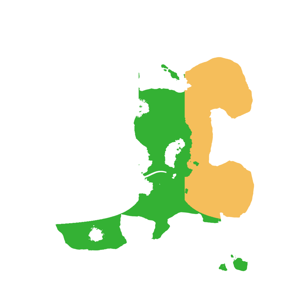 Biome Rust Map: Procedural Map, Size: 2000, Seed: 1829216225