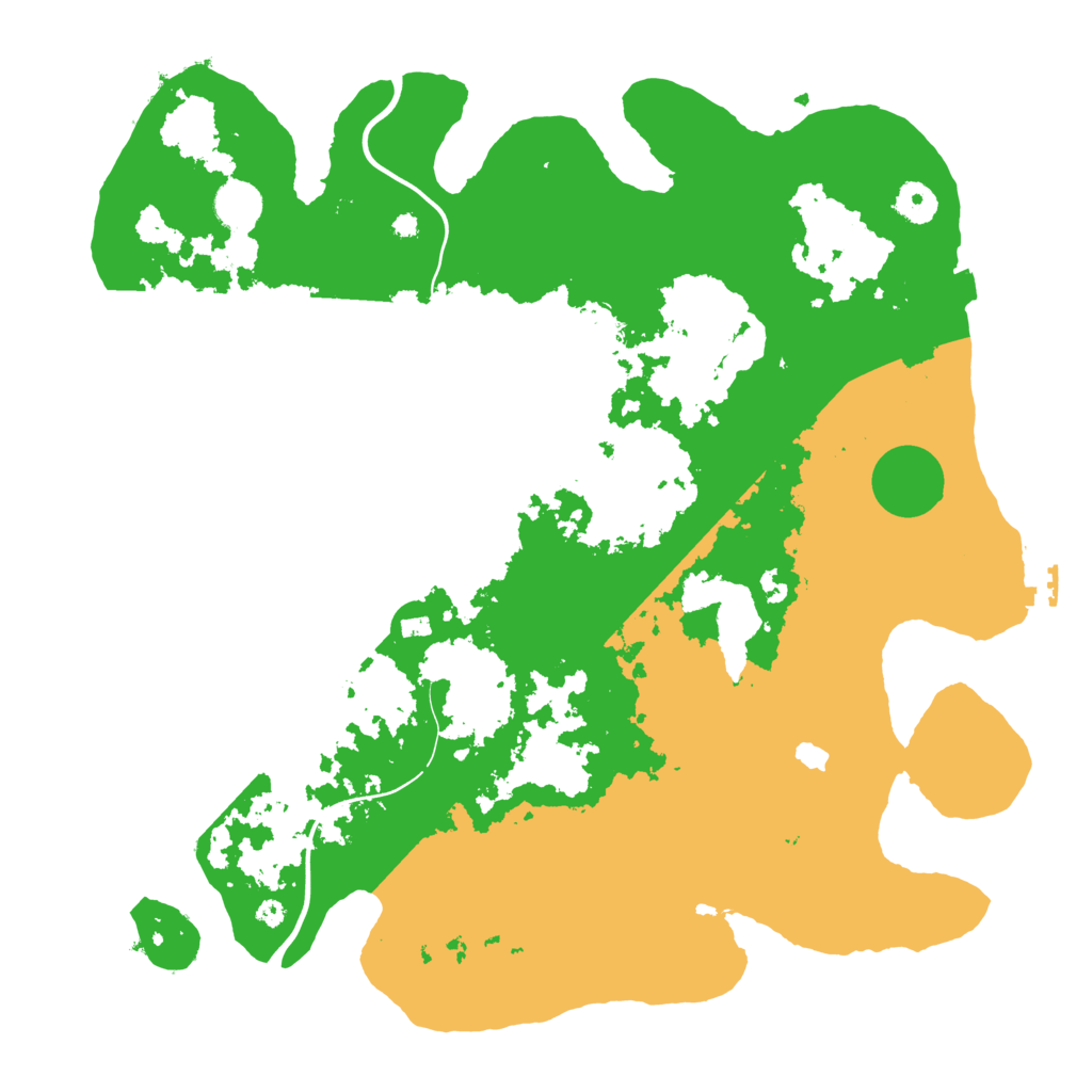 Biome Rust Map: Procedural Map, Size: 4000, Seed: 1539366389