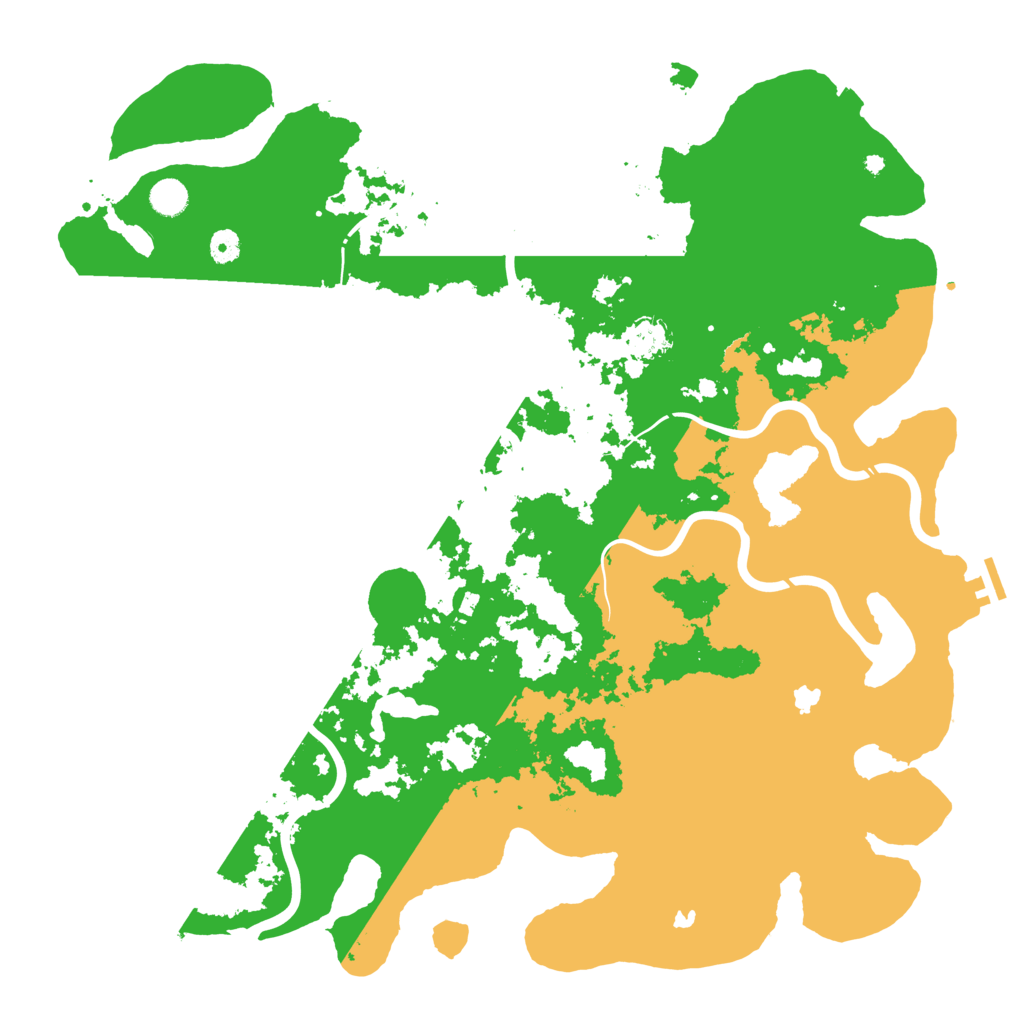Biome Rust Map: Procedural Map, Size: 4777, Seed: 6