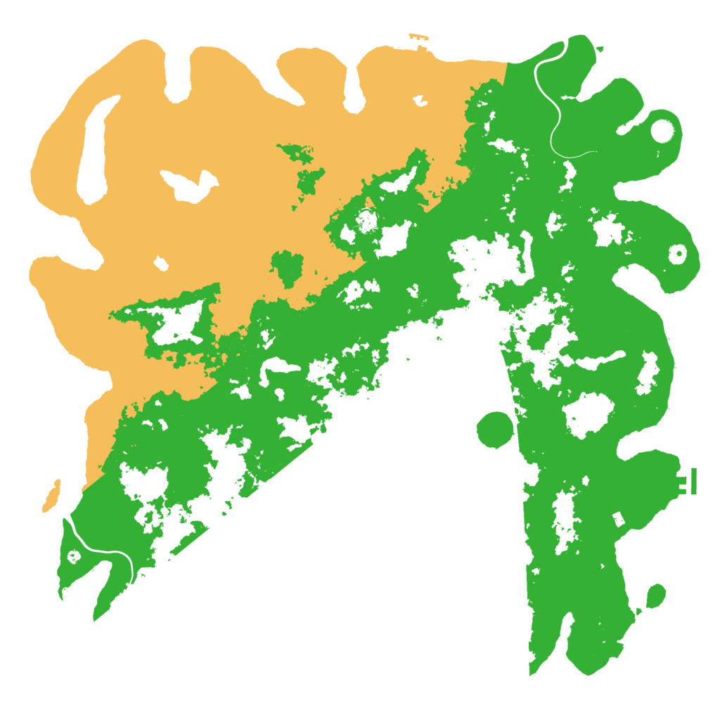 Biome Rust Map: Procedural Map, Size: 5500, Seed: 6937524