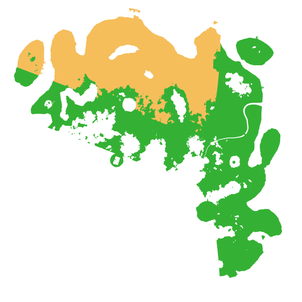 Biome Rust Map: Procedural Map, Size: 4000, Seed: 410440