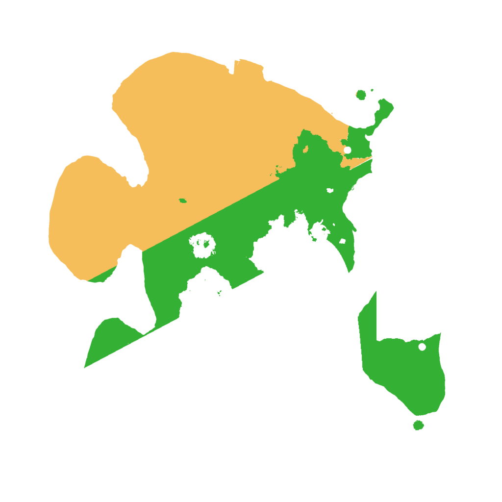 Biome Rust Map: Procedural Map, Size: 2000, Seed: 152004996