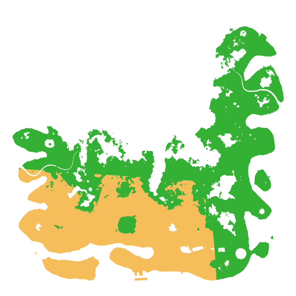 Biome Rust Map: Procedural Map, Size: 4800, Seed: 1813332274