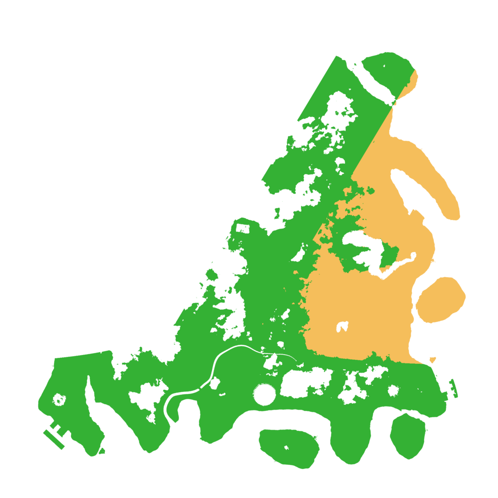 Biome Rust Map: Procedural Map, Size: 4000, Seed: 622677514