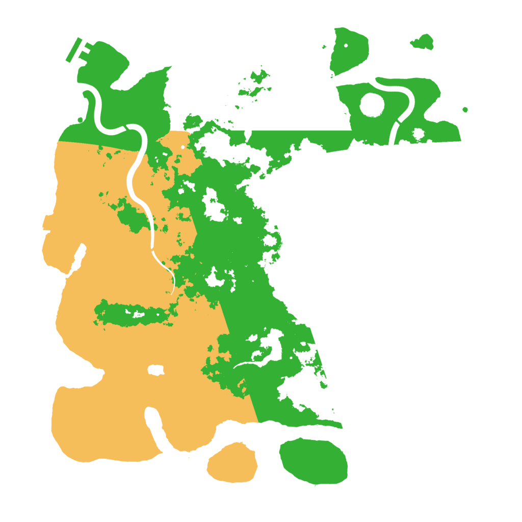 Biome Rust Map: Procedural Map, Size: 4000, Seed: 1192744246