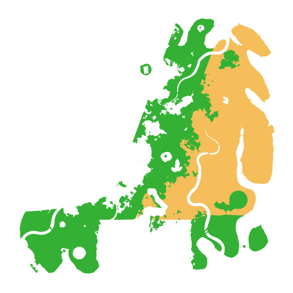 Biome Rust Map: Procedural Map, Size: 4250, Seed: 169515220