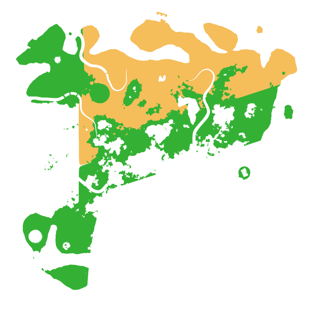 Biome Rust Map: Procedural Map, Size: 4250, Seed: 18373