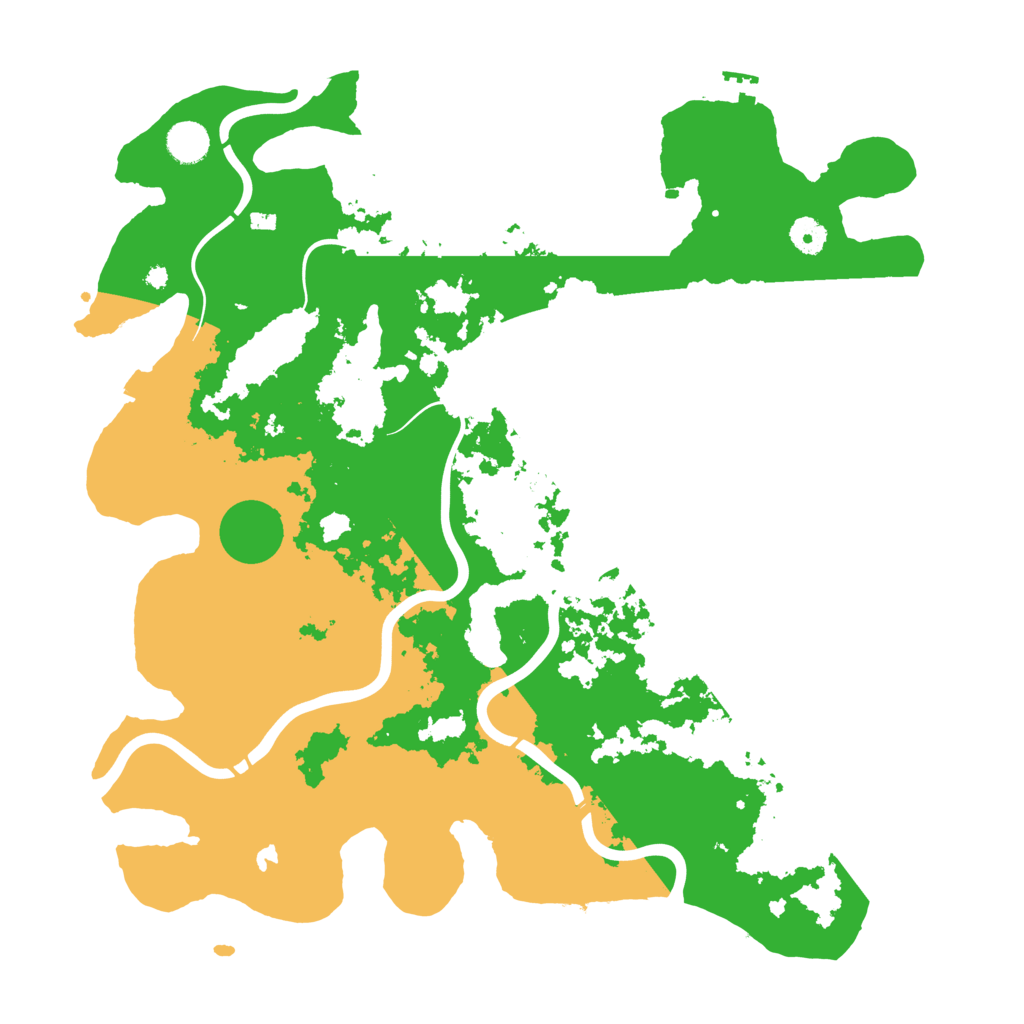 Biome Rust Map: Procedural Map, Size: 4250, Seed: 181028581