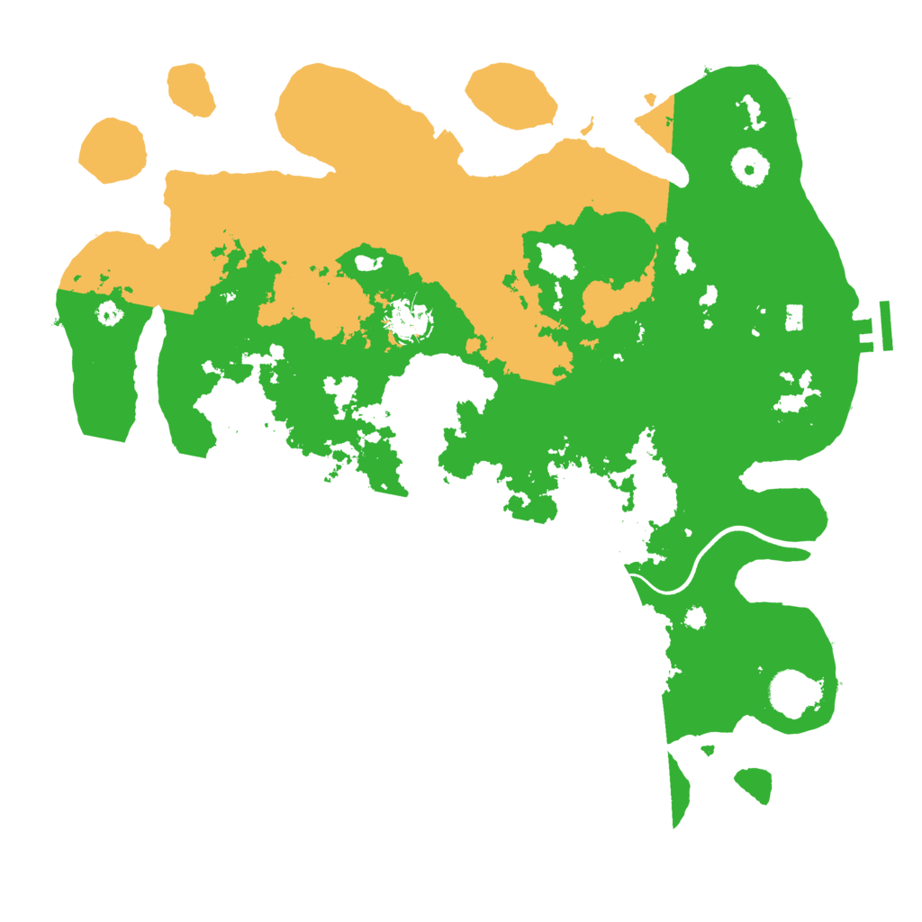 Biome Rust Map: Procedural Map, Size: 3740, Seed: 6738