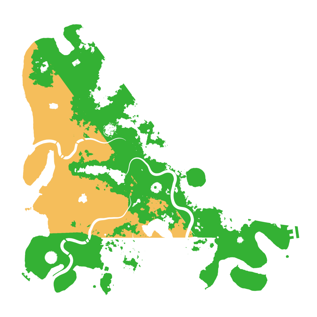 Biome Rust Map: Procedural Map, Size: 4500, Seed: 978157160