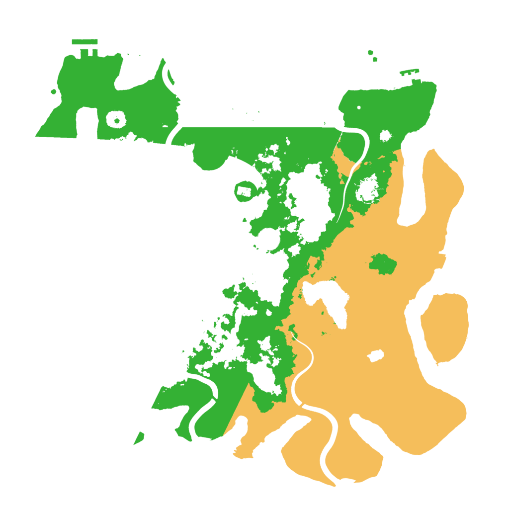 Biome Rust Map: Procedural Map, Size: 4000, Seed: 1640584800