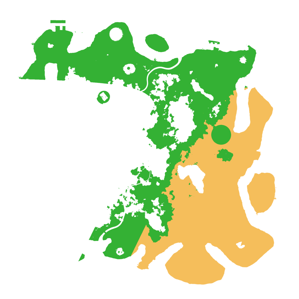 Biome Rust Map: Procedural Map, Size: 4000, Seed: 1640584800