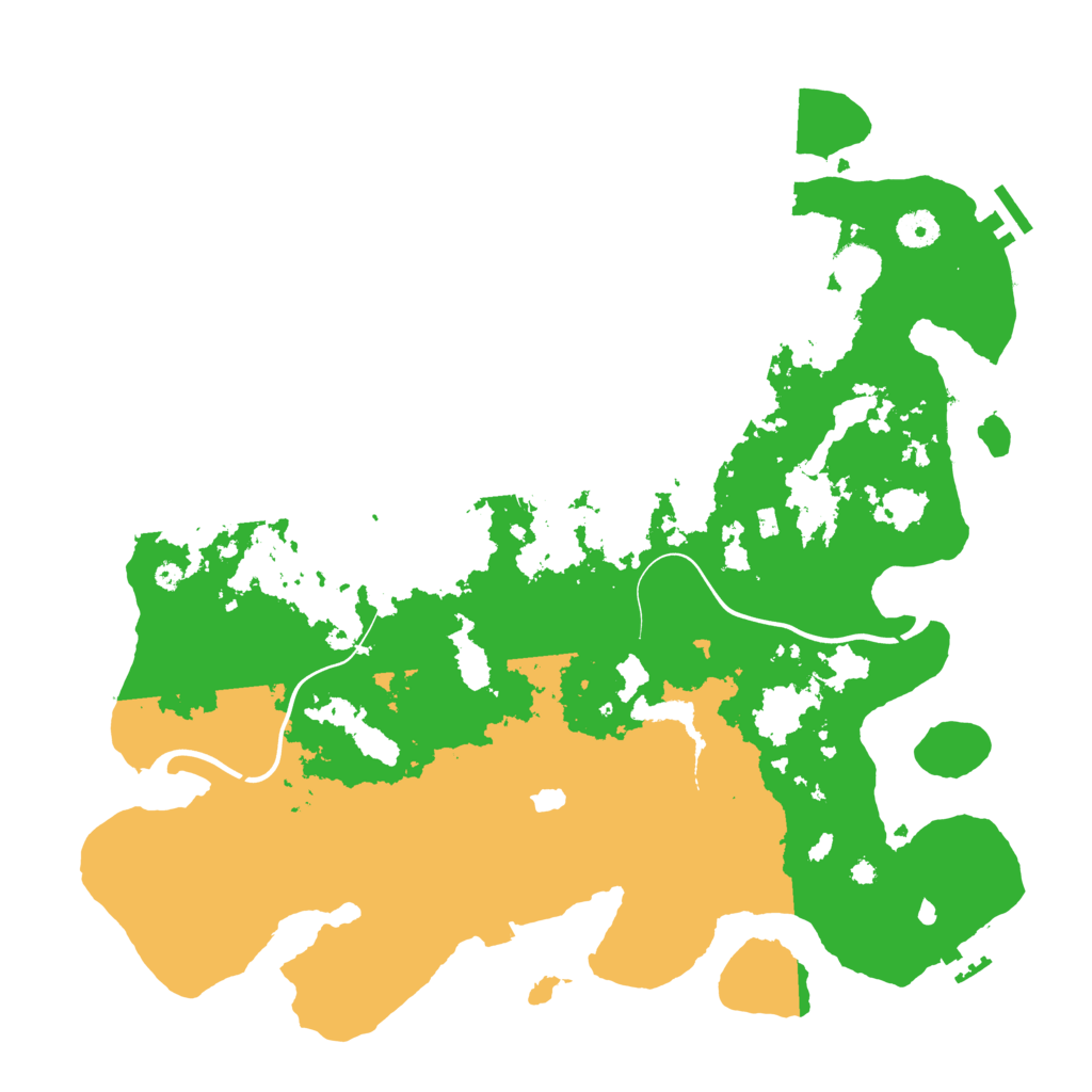 Biome Rust Map: Procedural Map, Size: 4098, Seed: 1087742812