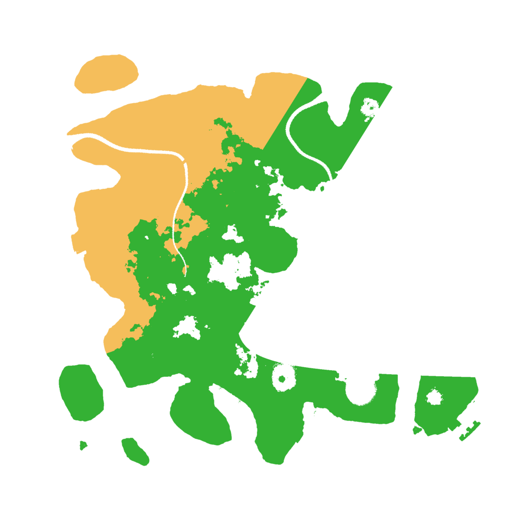Biome Rust Map: Procedural Map, Size: 3000, Seed: 28544