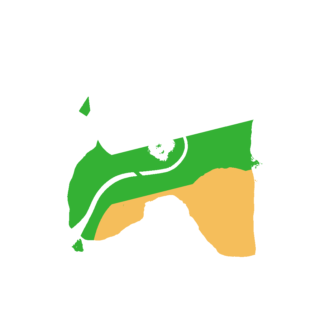 Biome Rust Map: Procedural Map, Size: 1333, Seed: 1