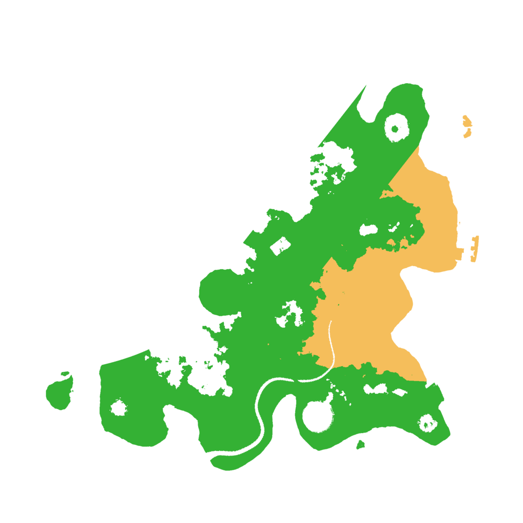 Biome Rust Map: Procedural Map, Size: 3000, Seed: 847503094