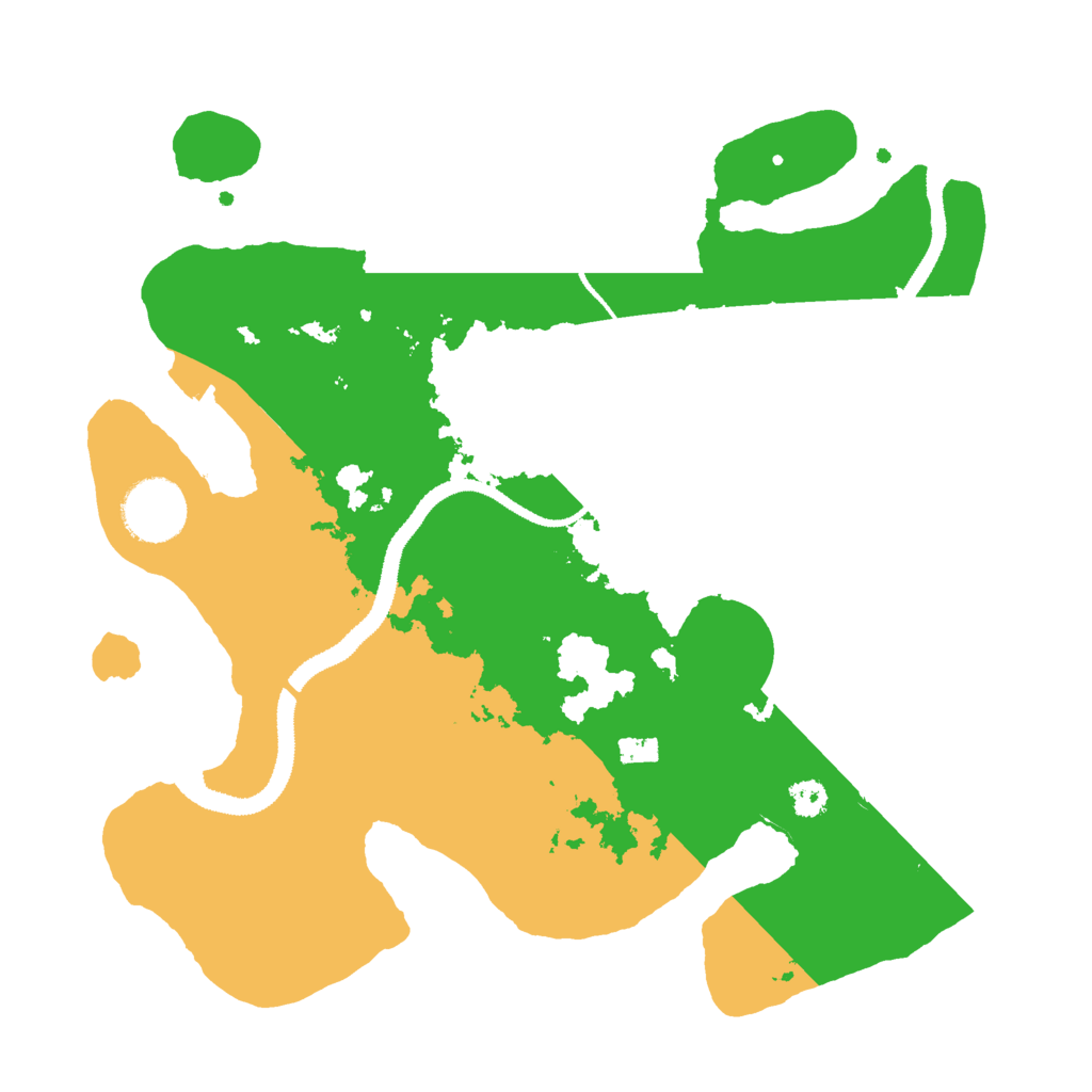 Biome Rust Map: Procedural Map, Size: 3000, Seed: 414989440