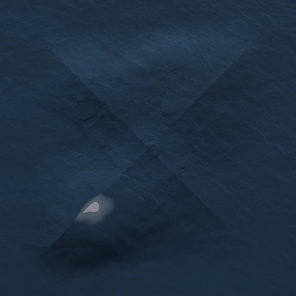 Rust Map: Procedural Map, Size: 1000, Seed: 410440, 1 Monuments