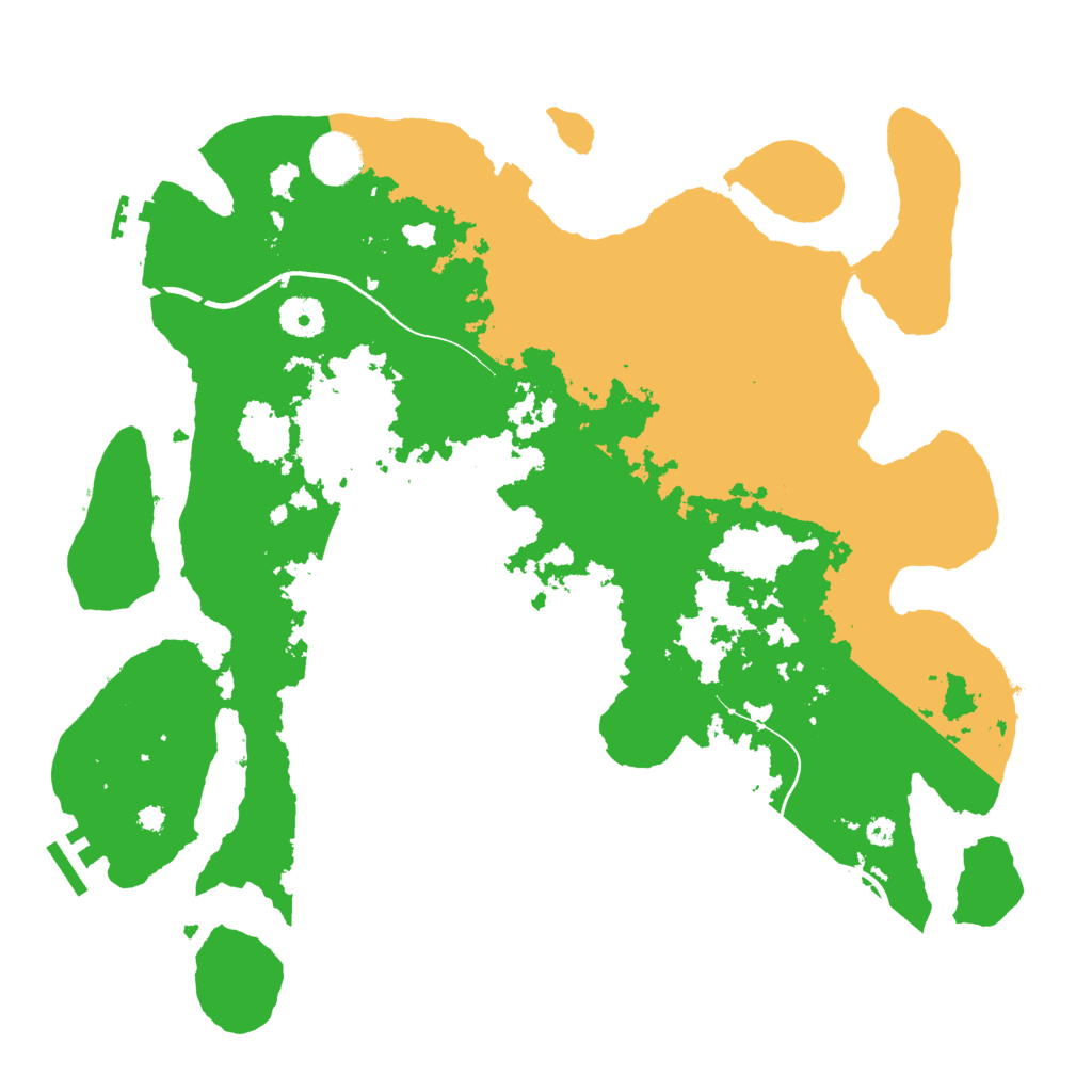 Biome Rust Map: Procedural Map, Size: 3750, Seed: 1785993310