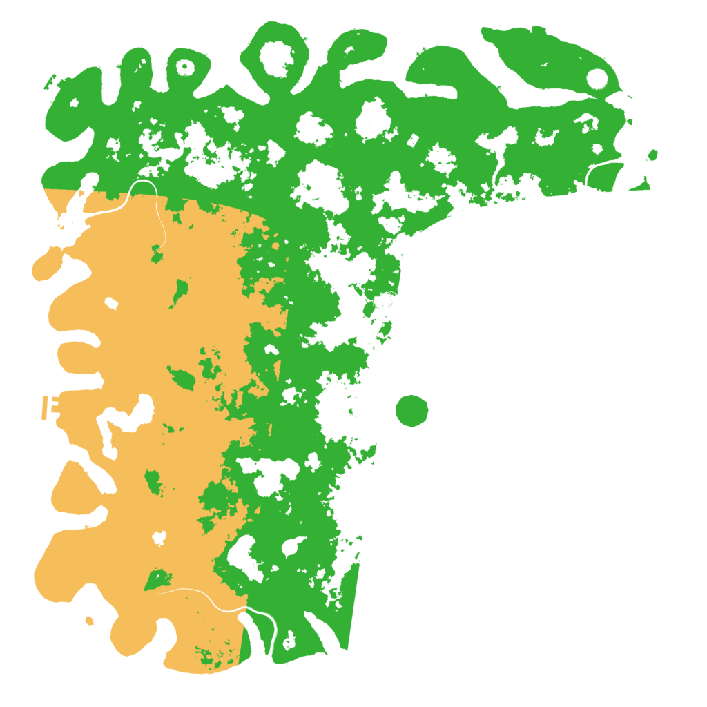 Biome Rust Map: Procedural Map, Size: 6000, Seed: 1127035622