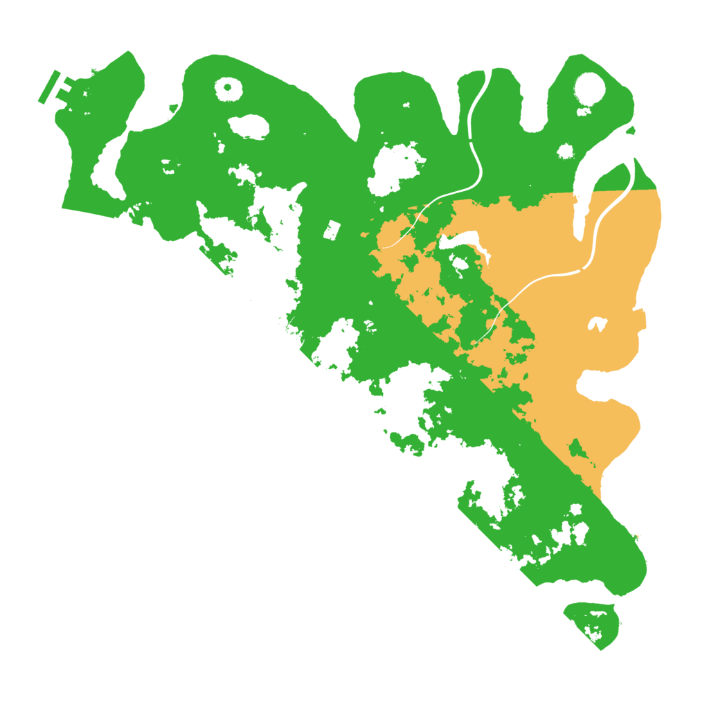 Biome Rust Map: Procedural Map, Size: 4000, Seed: 371348822