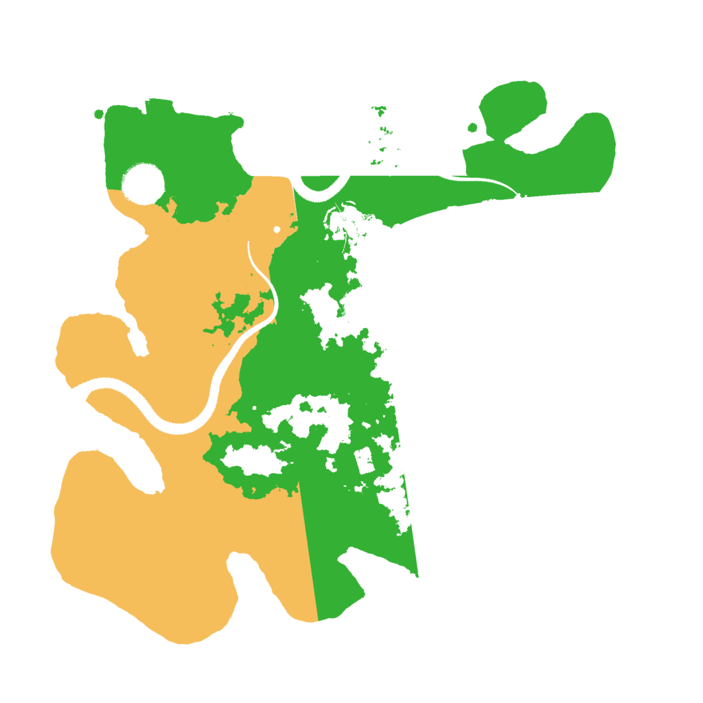 Biome Rust Map: Procedural Map, Size: 3000, Seed: 869003937