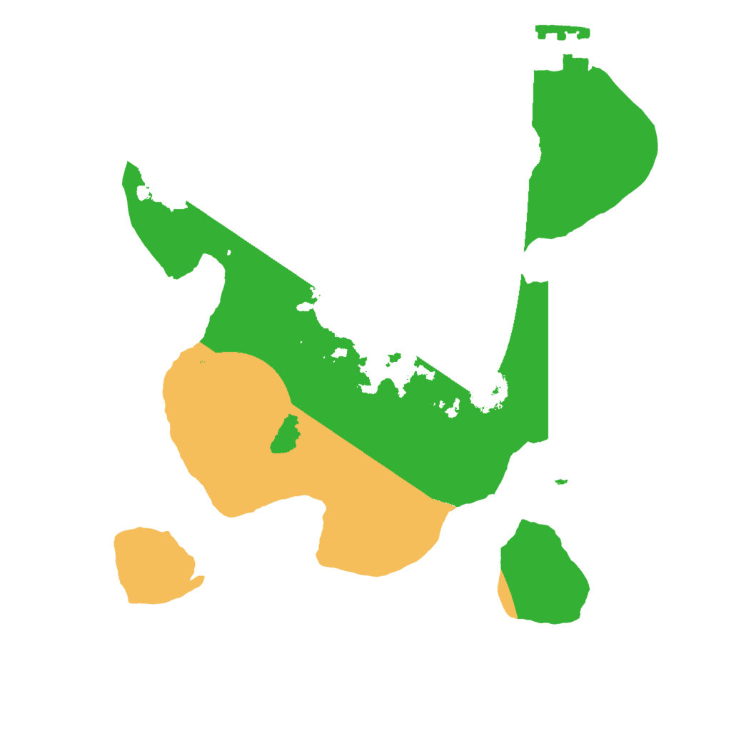 Biome Rust Map: Procedural Map, Size: 2000, Seed: 1867644325