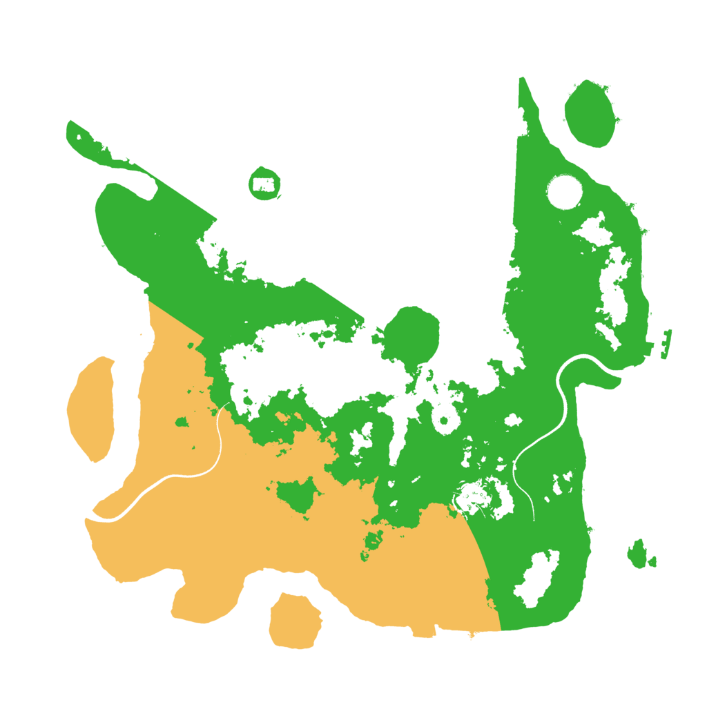Biome Rust Map: Procedural Map, Size: 3576, Seed: 1867644325