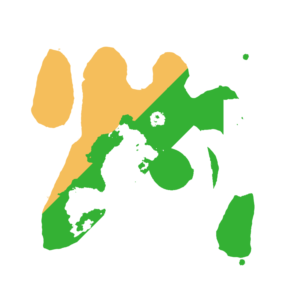 Biome Rust Map: Procedural Map, Size: 2000, Seed: 956446325