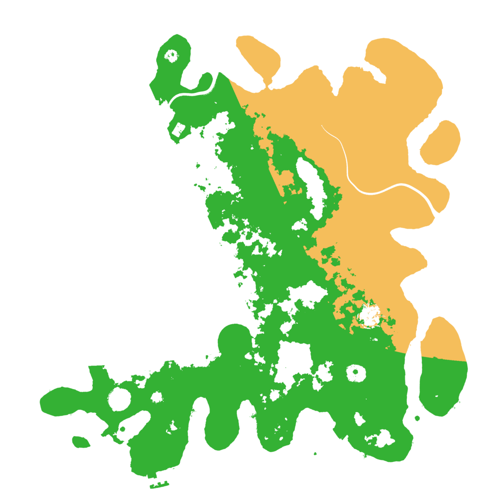 Biome Rust Map: Procedural Map, Size: 3950, Seed: 1976585728